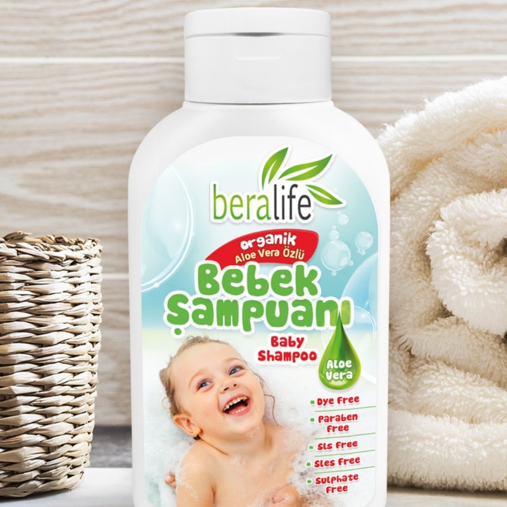 BERALİFE · Bebek Şampuanı Ambalaj Tasarımı