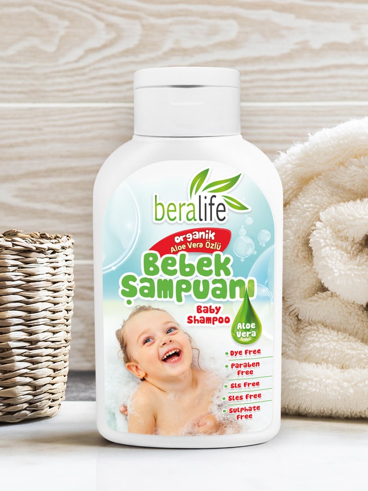 BERALİFE · Bebek Şampuanı Ambalaj Tasarımı