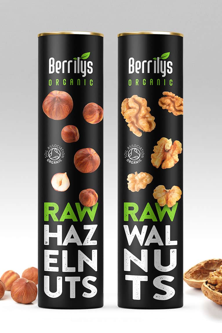 BERRILYS ORGANIC · Ambalaj Tasarımı