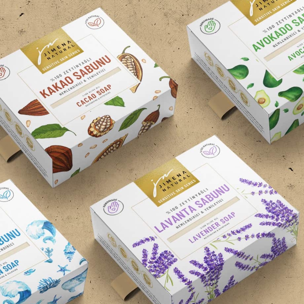 JIMENA NATURAL · Ambalaj Tasarımı
