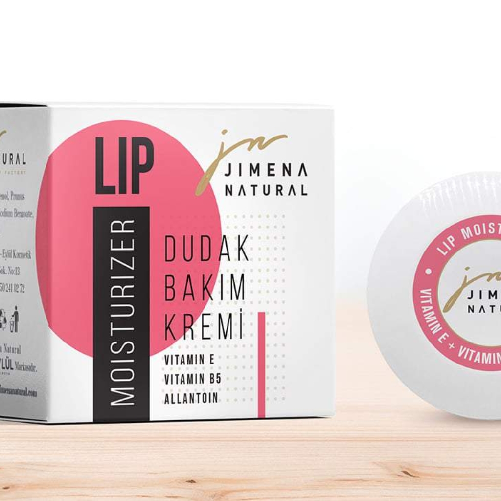 JIMENA NATURAL · Balm Ambalaj Tasarımı