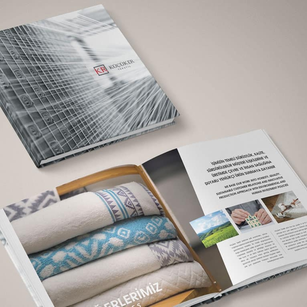 KÜÇÜKER TEKSTİL · Grafik Tasarım