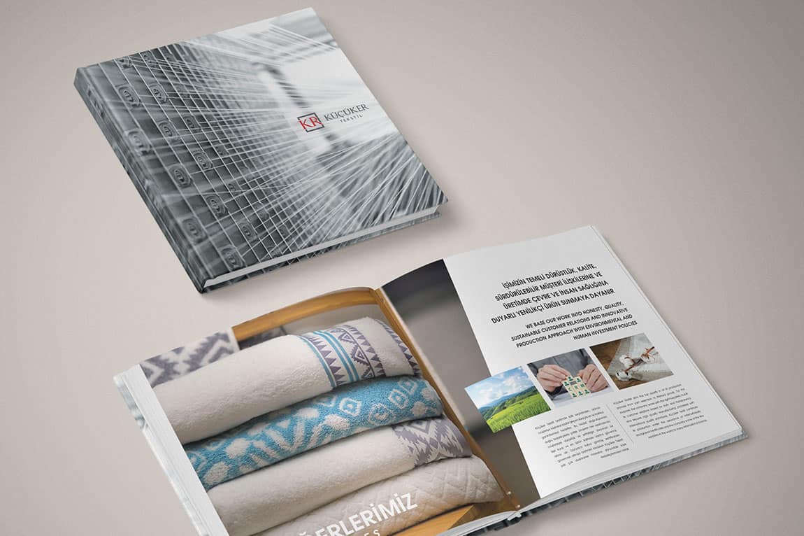 KÜÇÜKER TEKSTİL · Grafik Tasarım