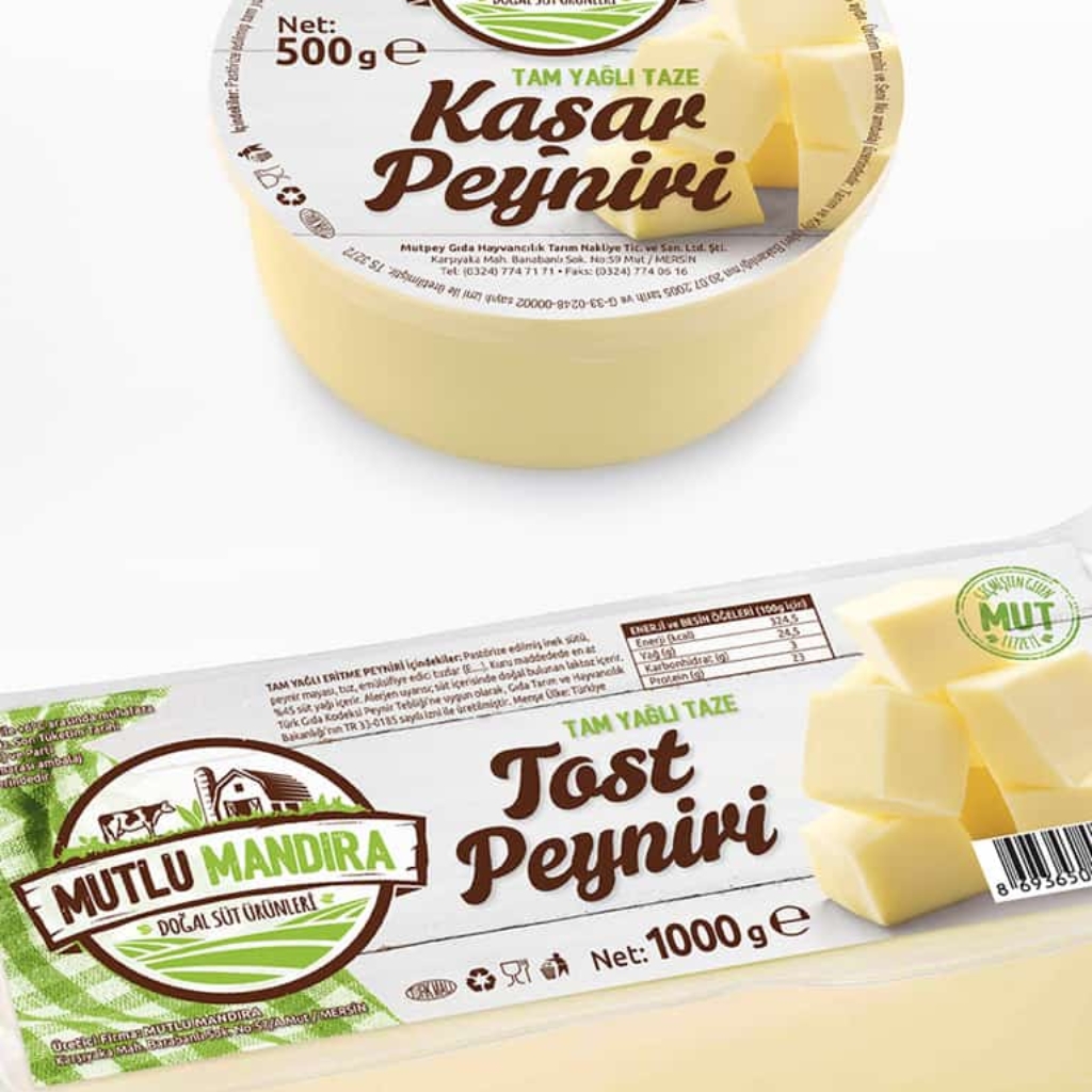 MUTLU MANDIRA · Ambalaj Tasarımı