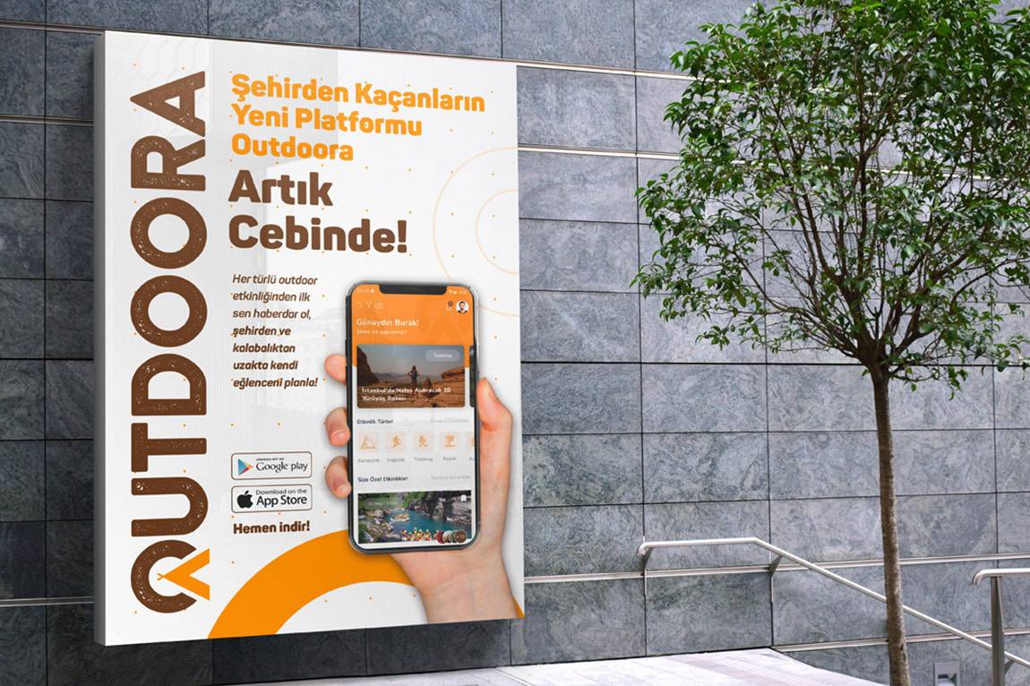 OUTDOORA · Poster Tasarımı